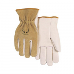 DEERSOsoft Gloves Deerskin Palm Cowhide Back M