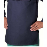 COOL FR Cape Sleeve Cotton Treated Navy Blue L