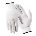 Medical Nylon Glove Liner, Medium, White