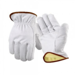 Grain Goatskin Driver Gloves Cut Resistant Medium
