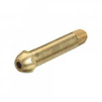 Nipple Hand-Tight, 1/4" OD Tube, 2-1/8"