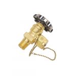 Fuel Gas Tight Outlet Brass Valve