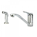 Faucet with Matching Side Spray