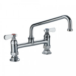 Faucet w/ Double-jointed Swivel Spout, 18"