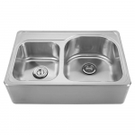 Brushed SS Single Bowl Drop-in Sink