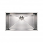 Brushed SS Commercial Single Bowl Sink, 32"