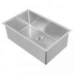 29" Kitchen Sink, Brushed Stainless Steel