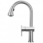 Faucet Single-Hole with Pull Down Spray Head