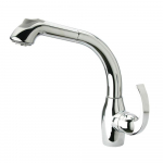 Faucet Single Lever Kitchen, Polished Chrome