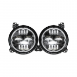 9-Inch RGB-W Headlights with DRL and Halo