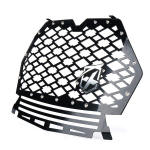 Black Steel Mesh Grille with Badge for Polaris RZR