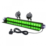 Cadet Series 16" LED Strobe Lights, Green