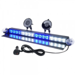 Cadet Series 16" LED Strobe Lights, White/Blue