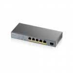 5-Port GbE Smart Managed PoE Switch with GbE Uplink